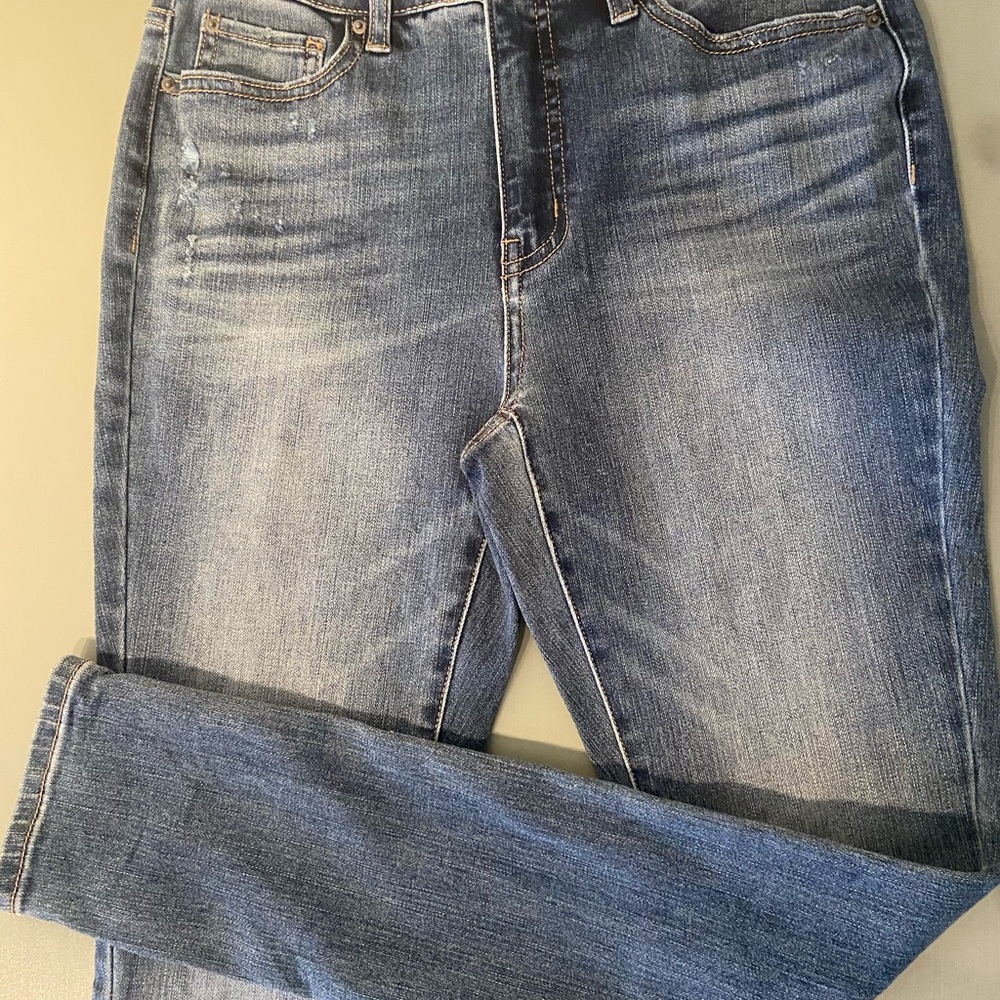 Final sale Time and Tru skinny jeans, high rise, size 4